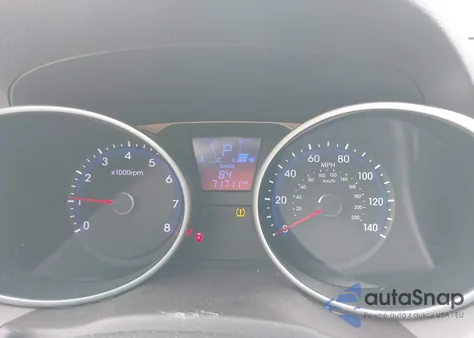 2013 Hyundai Tucson Gls from USA, damaged, VIN KM8JU3AC2DU629319